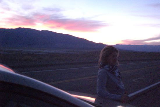 Sonnenuntergang im Death Valley