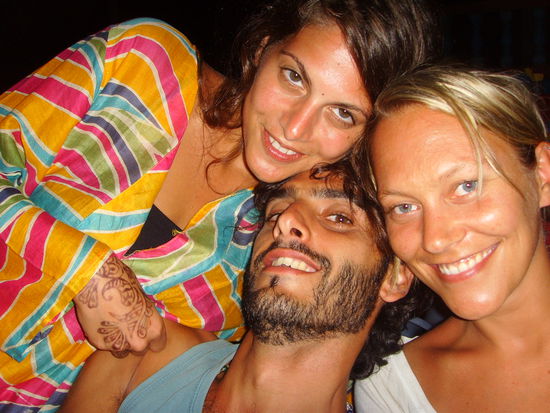 "Threesome" - Natalie, Elad und ich. Wir hatten ne Menge Spass zusammen!