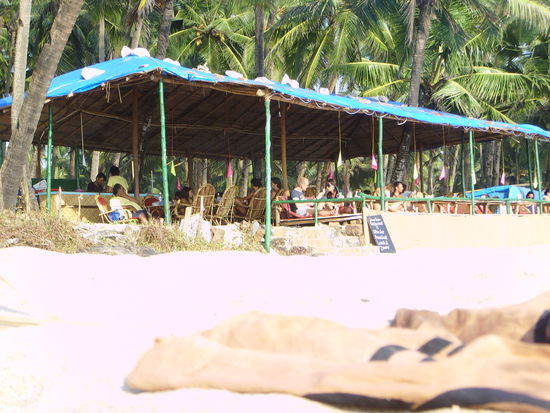 "Mein" Fruehstuecksplaetzchen am Strand