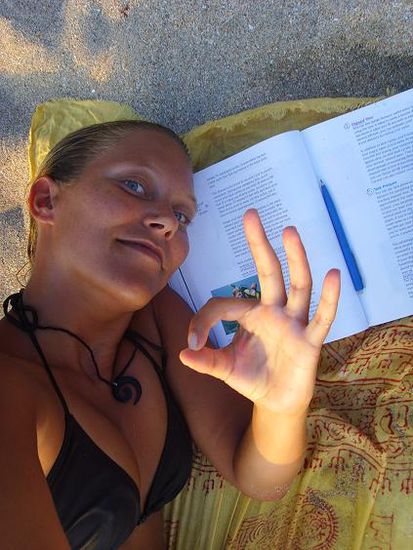 Und dann hiess es lernen, lernen, lernen ... aber voll ok!!