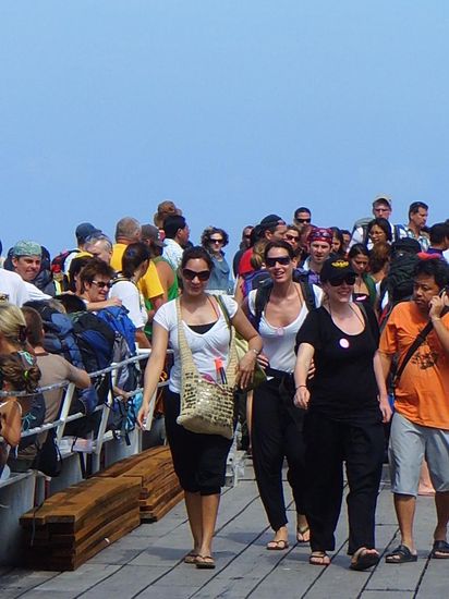 ANKUNFT: Laquel, Jella, Petra aus DUESSELDORF!!! Oh, wie hab ich mich auf die Maedels gefreut ...