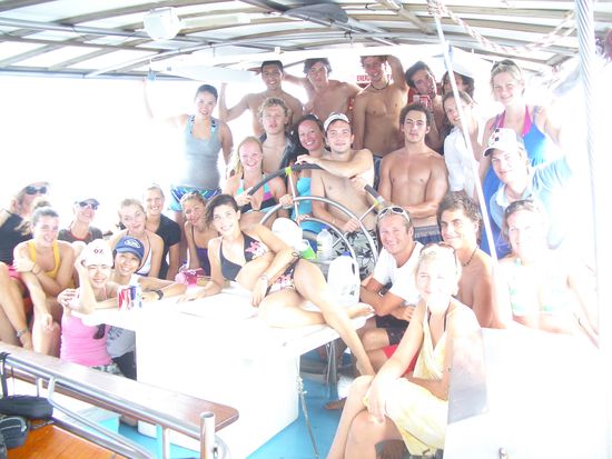 Die ganzen Leute die dabei waren 