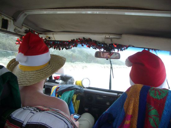 Unsere Nikolaeuse uebernahmen das Steuer