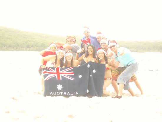 An Weihnachten am Beach!