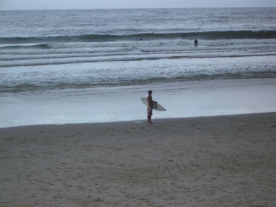 Byron Bay. Man sagt hier ist der perfekte Ort um surfen zu lernen...