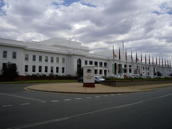 Das alte Parlamentsgebaeude