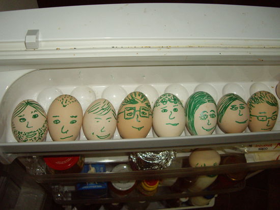 Unsere Ostereier!