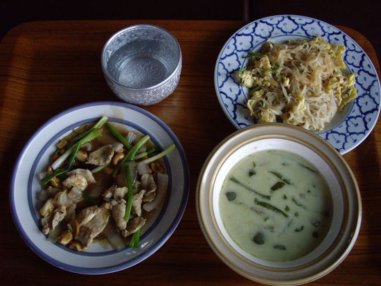 Das Ergebnis-mit Hilfe von meinem Thai-Chefkoch 