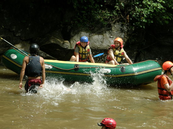 Das Boot kippte 3 mal um...