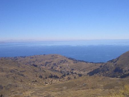Der große Titicacasee.