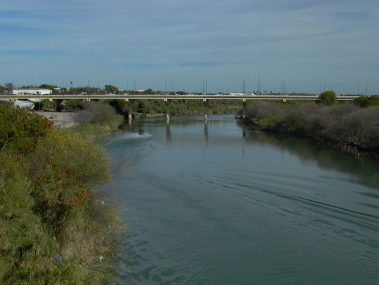 Grenzfluß Rio Grande