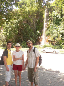 in Townsville beim Spazieren