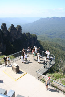 Wer findet Uschi? Auch im Hintergrund auf die Three Sisters achten!!!