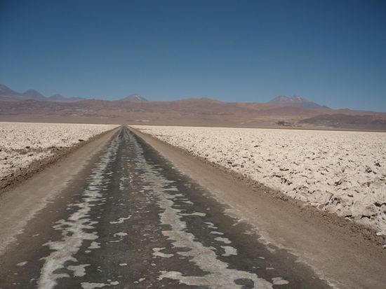 Langeweile bis zum Horizont - der Salar de Atacama