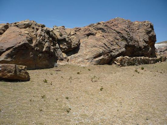 der Pumafelsen - mythischer Geburtsort der Incas