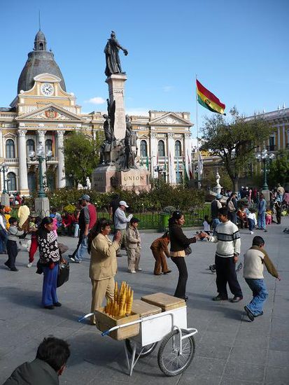 Plaza Murillo mit Parlament