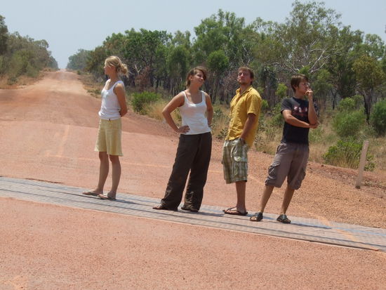 random-bandfoto in the middle of nowhere