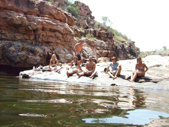 barnett river gorge vor der begegnung mit nacktem mann