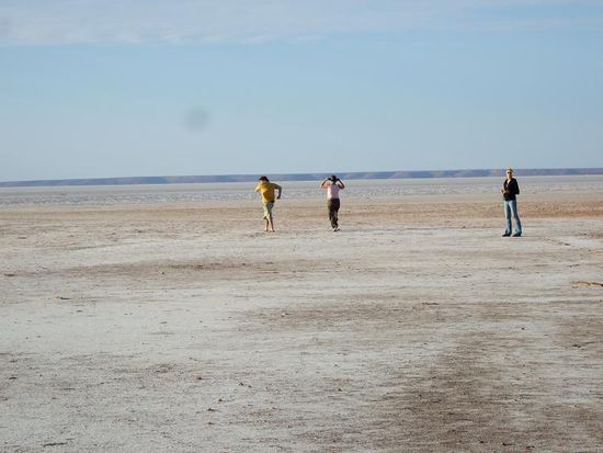 Hier liegen (laut Beschilderung) Minen... jaja, deine Mudda!