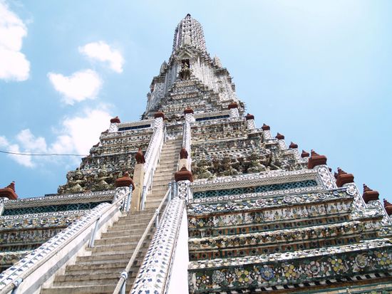 Der Phra Prang des Wat Arun
