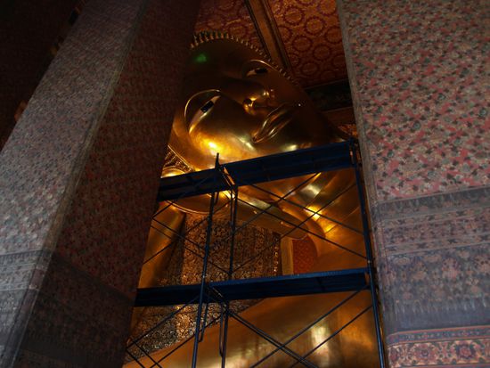Reclining Buddha
Sehr beeindruckend.