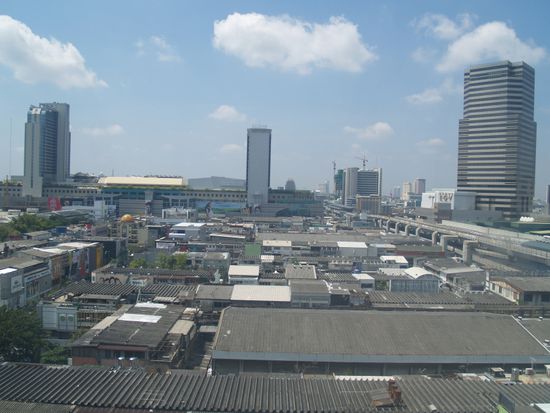 Das habe ich meistens gesehen wenn ich aus meinem Hotelzimmerfenster geschaut habe. Warum meistens? Manchmal wars dunkel, da habe ich dann nicht so oft rausgeschaut.