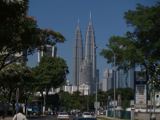 Auf dem Weg in die Stadt
Die Jalan Ampang
