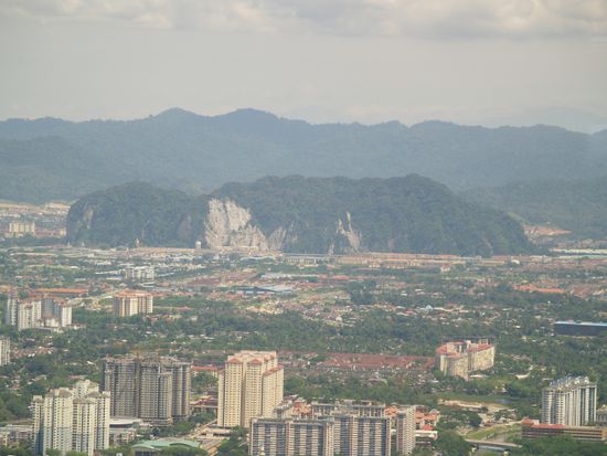 In diesem Berg sind die Batu Caves