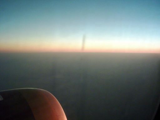 Sonnenaufgang über Indien