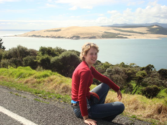 Die Aussicht kurz vor unserem Hostel in der Region ohne Geldautomaten