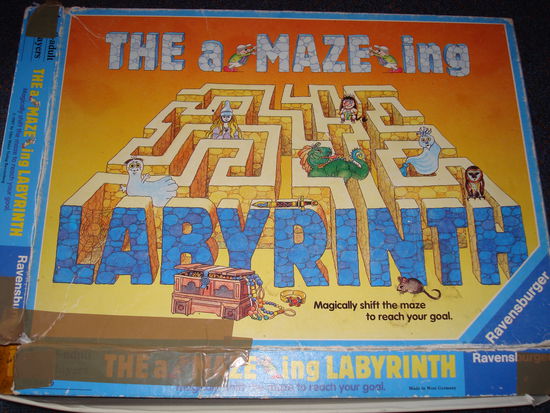 UNGLAUBLICH!!! Hier gabs das verrueckte Labyrinth...ihr koennt euch vorstellen zu was ich meine zwei Mitreisenden den ganzen Abend missbraucht hab...