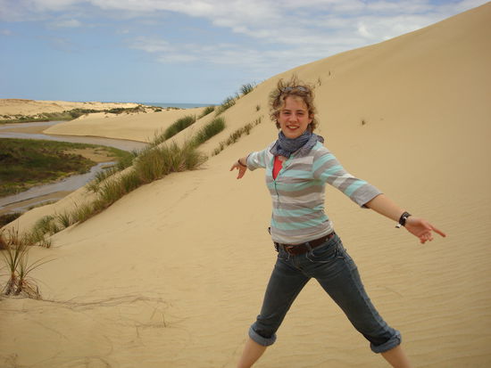 Brennend heisser Wuestensand...!