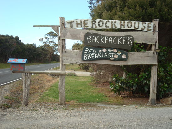 Die Einfahrt zum Paradies...