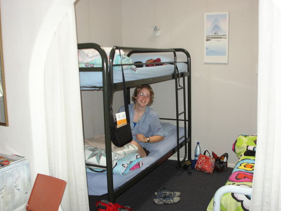 Das sollte eigentlich mein Bett sein...so war der Plan...