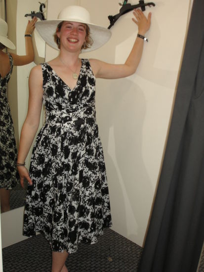 Ich fertig fuer P.Diddy's Black and White Party!