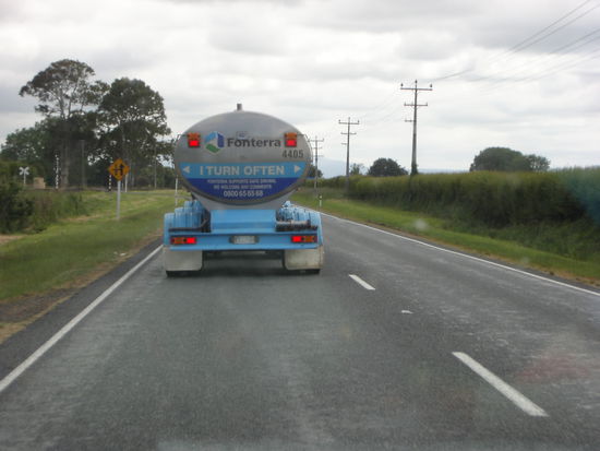 Neuseelaendischer Milchwagen