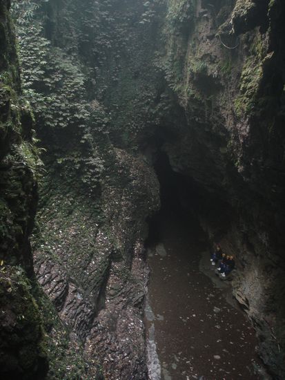 Da unten rechts, das sind wir!