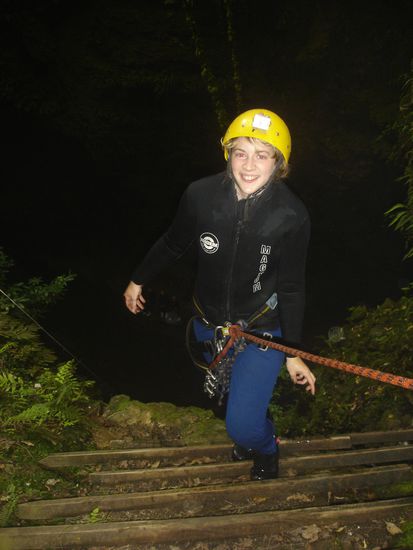 Habs dann doch noch raus und ohne weitere Unfaelle nach oben geschafft - stolz!