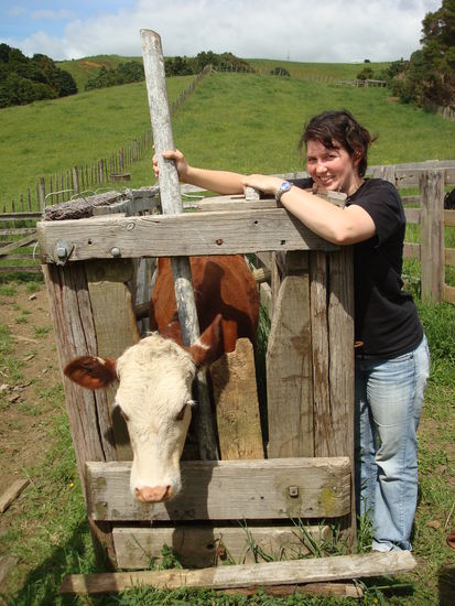 Elki posiert auch gern mit dem Prachtstueck...
