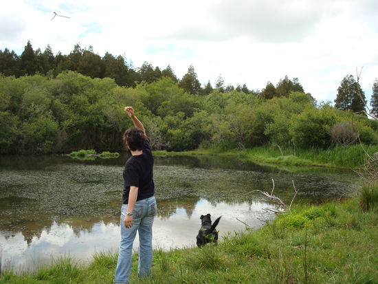 Sottie liebt wilde Wasserspielchen...