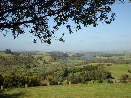 ich geniesse nochmal die Aussicht