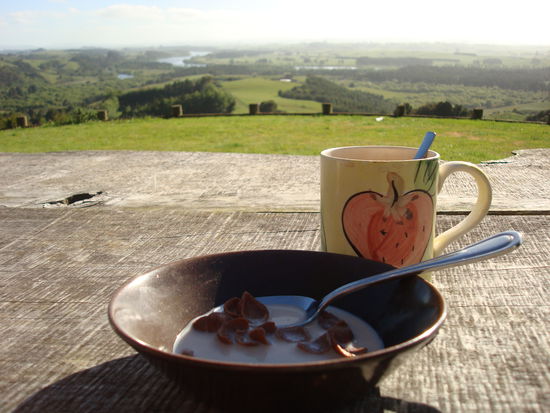 noch schnell fruehstuecken