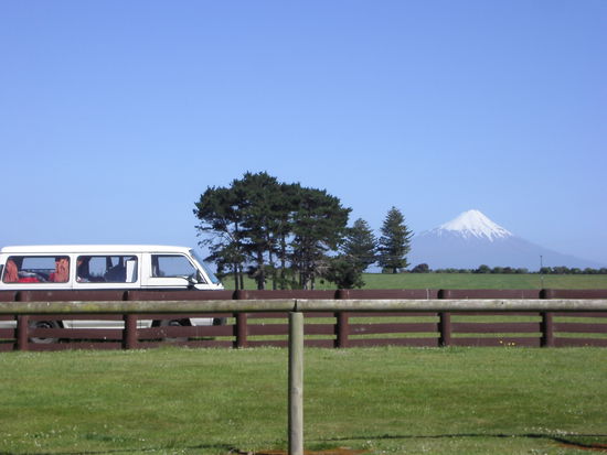 Unser Van wartet auf den Mechaniker...