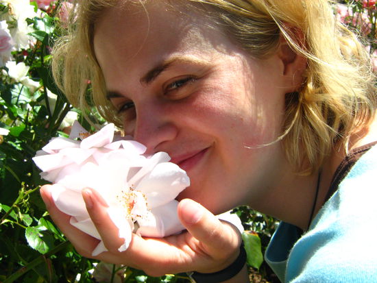 Schneewittchen mit blondem Haar...!