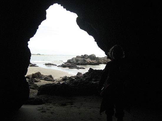 Geil - hier am Strand bekamen wir auch den ersten Anruf einer Vaninteressierten un ein Treffen fuer den naechsten Tag war ausgemacht...und wir schoepften wieder Hoffnung