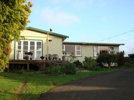 Das Farmhaus von vorne