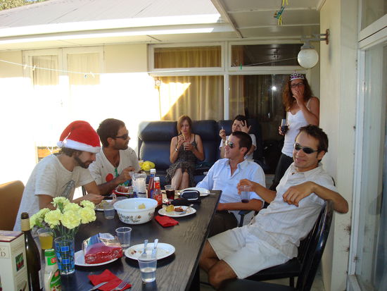 So sah dann das besinnliche Weihnachtsessen aus...