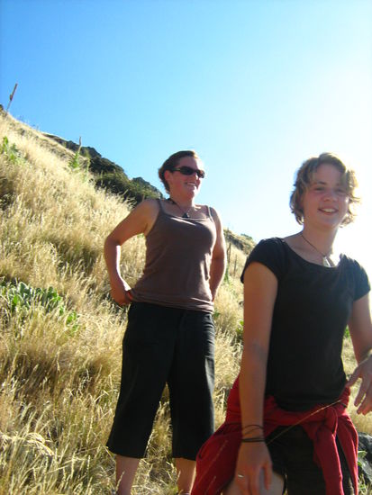 Wir erklimmen den Berg...aber hallo!