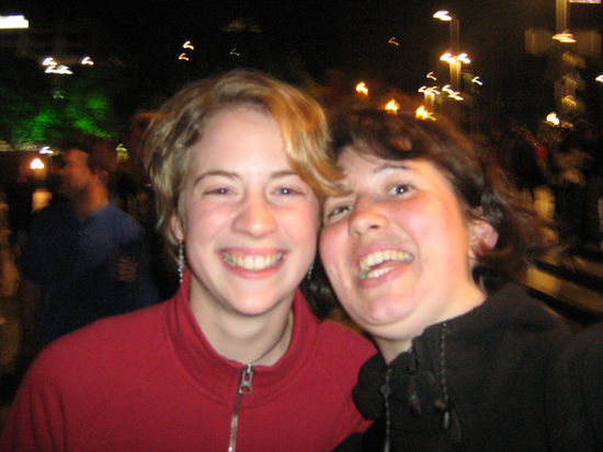 Wir an Silvester in Christchurch...dagegen steppt selbst in Wellingen der Baer...mir han trotzdem Spass!