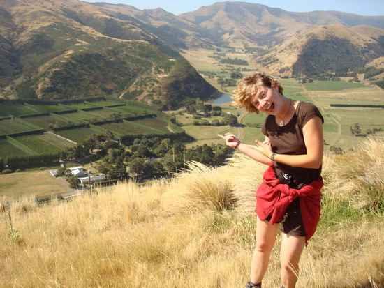 So sieht et dann aus, wenn ma et bis oben geschafft hat...